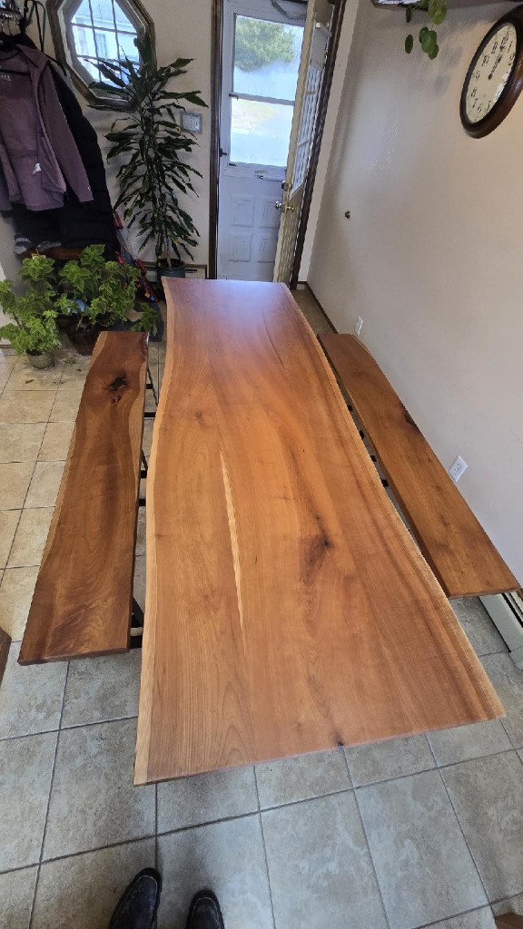 Custom hardwood tables