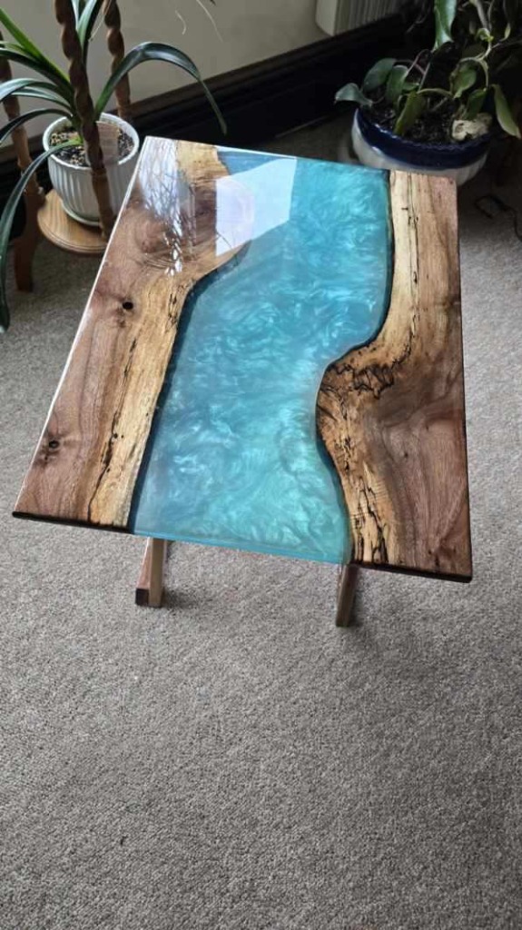 Epoxy river tables